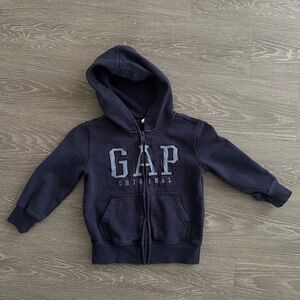 GAP Kids Dark Blue Zip-Up Hoodie